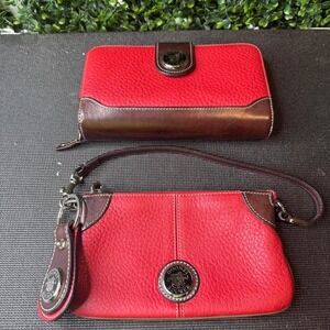 Vintage Dooney and Bourke Wallet and Wristlet